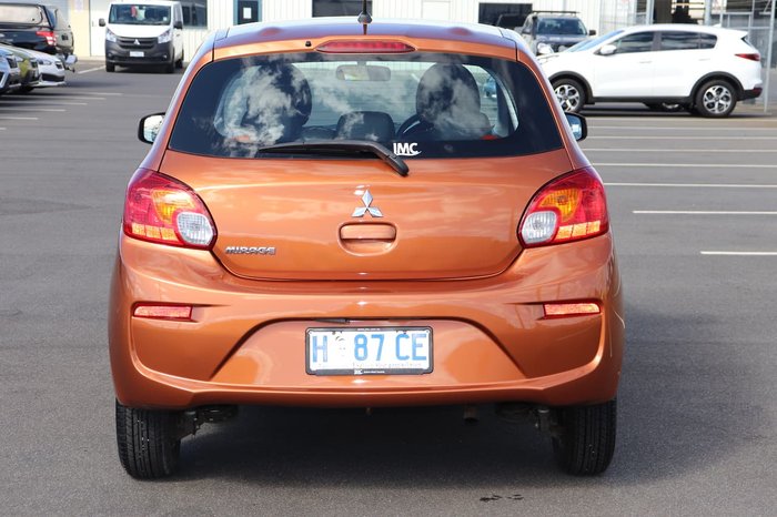 2016 Mitsubishi Mirage ES LA MY17 Orange