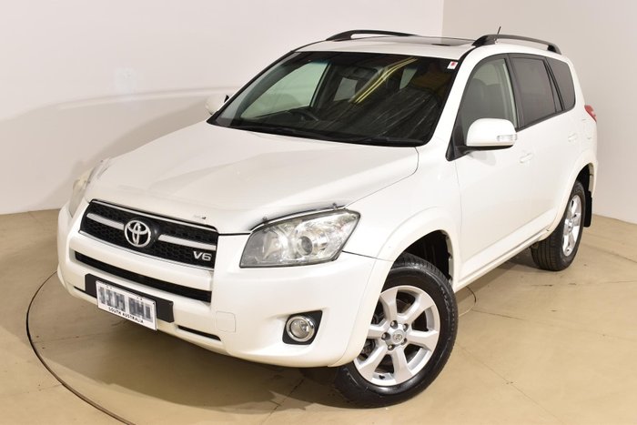 2011 Toyota RAV4 ZR6 GSA33R MY11 4X4 On Demand White
