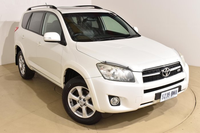 2011 Toyota RAV4 ZR6 GSA33R MY11 4X4 On Demand White