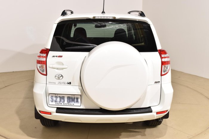 2011 Toyota RAV4 ZR6 GSA33R MY11 4X4 On Demand White