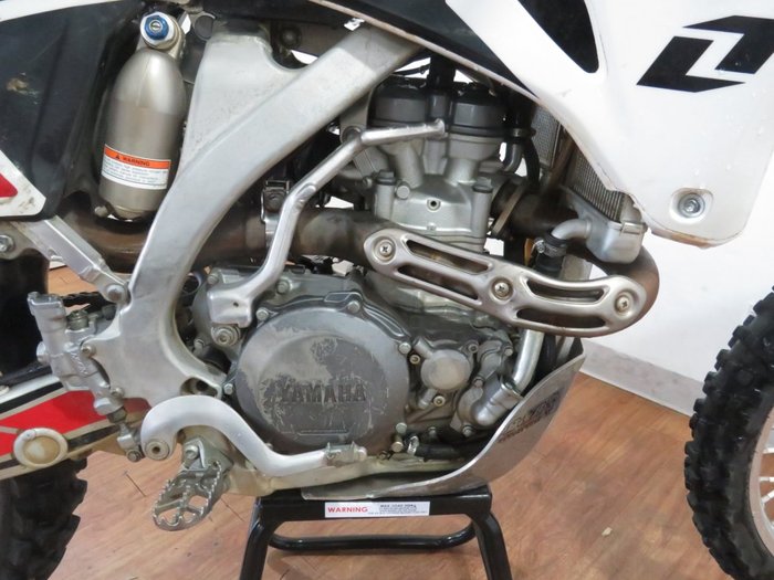 2007 Yamaha YZ450F WHITE