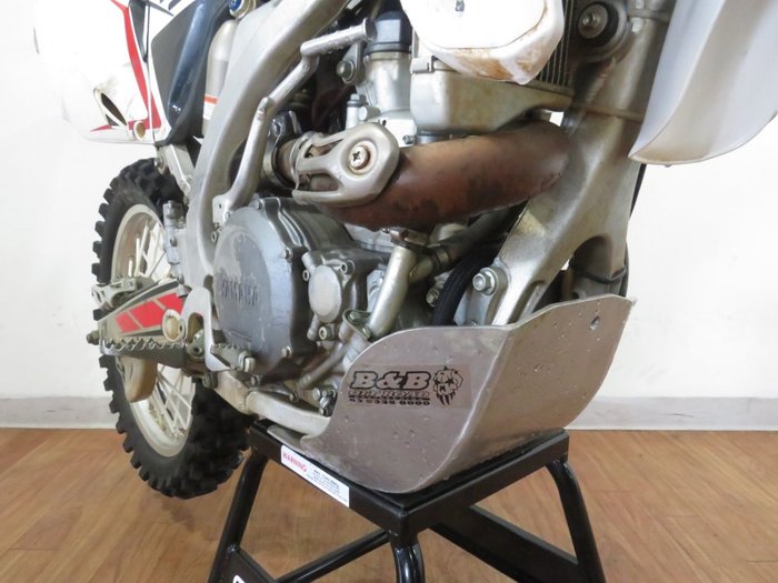 2007 Yamaha YZ450F WHITE