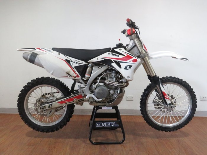 2007 Yamaha YZ450F WHITE