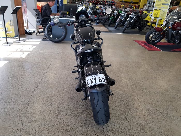 2018 Triumph BONNEVILLE BOBBER BLACK Black