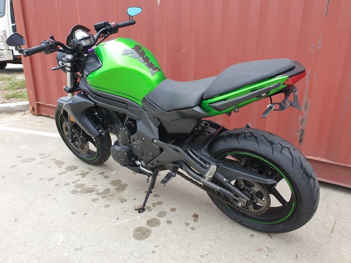 2014 Kawasaki ER-6nL Green