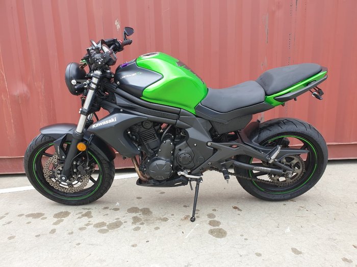 2014 Kawasaki ER-6nL Green