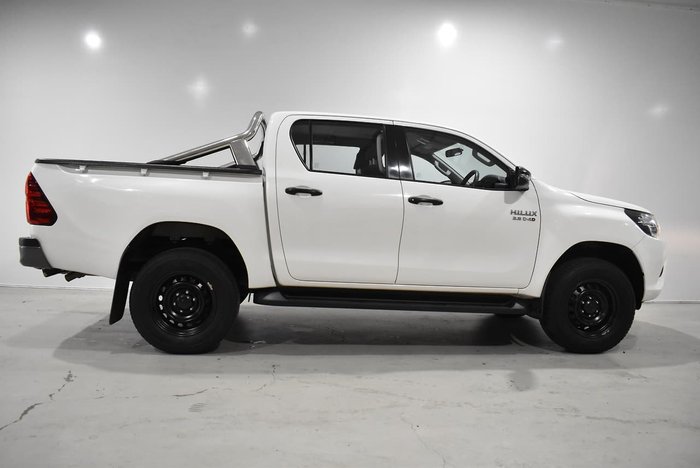 2017 Toyota Hilux SR GUN126R 4X4 Dual Range Glacier White