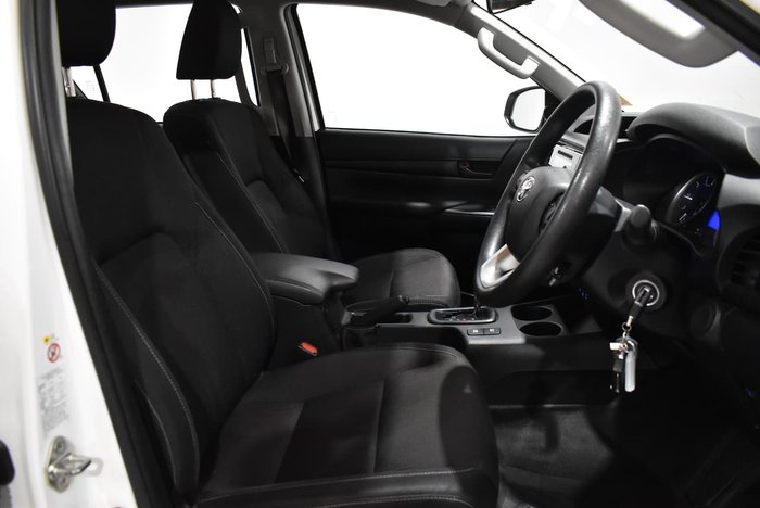 2017 Toyota Hilux SR GUN126R 4X4 Dual Range Glacier White