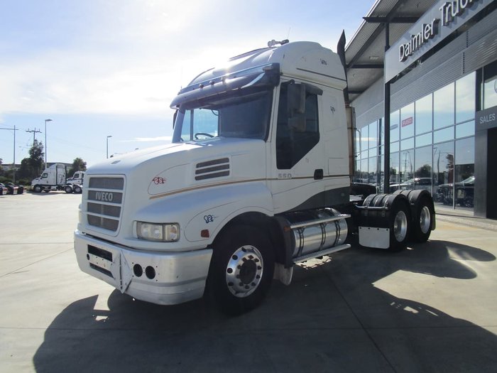 2006 IVECO POWERSTAR ADN 550 WHITE
