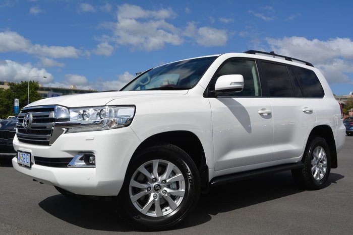 2020 Toyota Landcruiser VX VDJ200R 4X4 Dual Range White