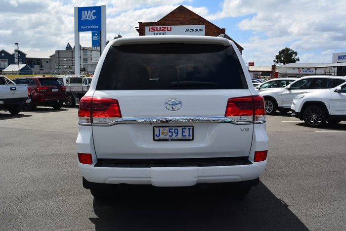 2020 Toyota Landcruiser VX VDJ200R 4X4 Dual Range White