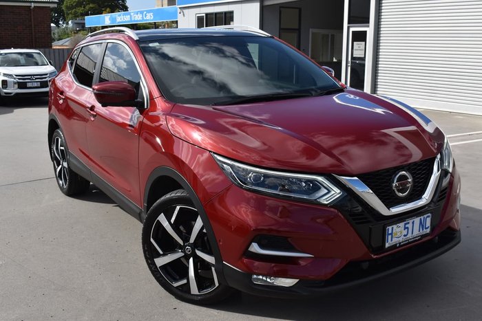 2018 Nissan QASHQAI Ti J11 Series 2 Red