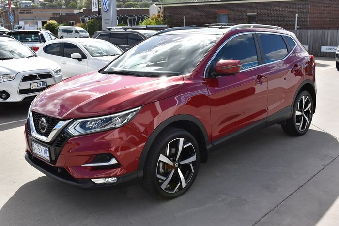 2018 Nissan QASHQAI Ti J11 Series 2 Red