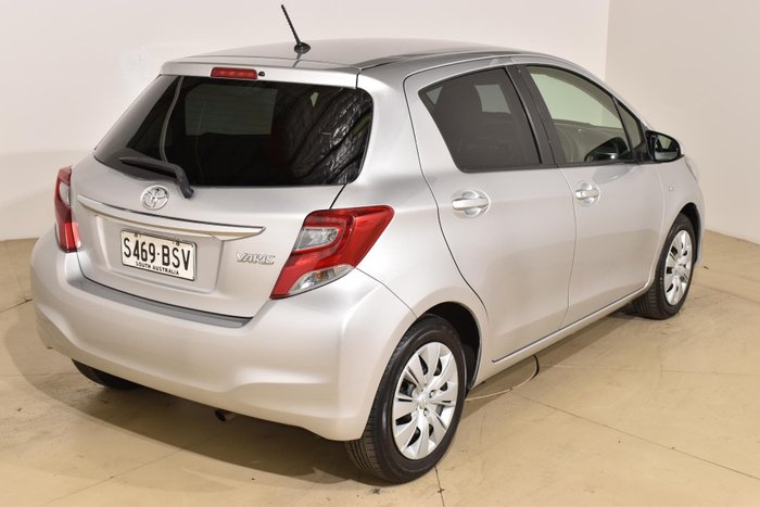2015 Toyota Yaris SX NCP131R Silver Pearl