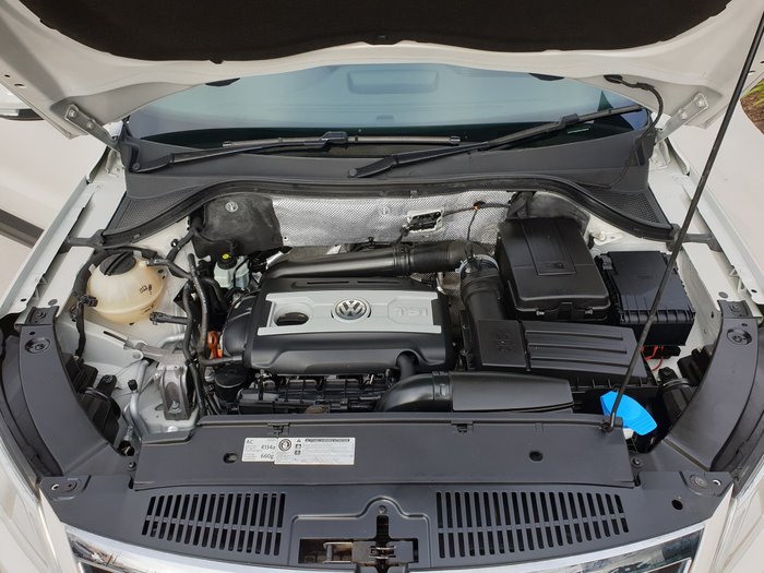 2011 Volkswagen Tiguan 147TSI 5N MY11 Four Wheel Drive Candy White