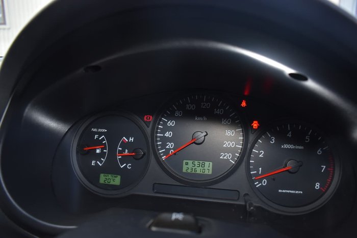 2003 Subaru Impreza RV S MY03 4X4 Dual Range Red