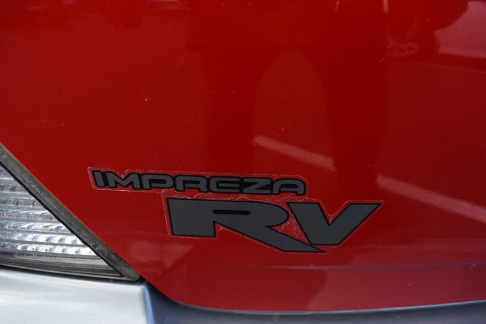 2003 Subaru Impreza RV S MY03 4X4 Dual Range Red