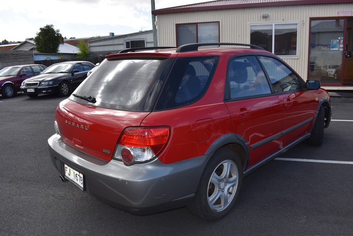 2003 Subaru Impreza RV S MY03 4X4 Dual Range Red