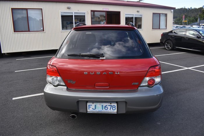 2003 Subaru Impreza RV S MY03 4X4 Dual Range Red