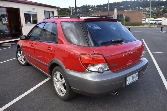 2003 Subaru Impreza RV S MY03 4X4 Dual Range Red