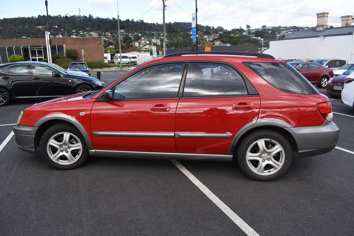 2003 Subaru Impreza RV S MY03 4X4 Dual Range Red