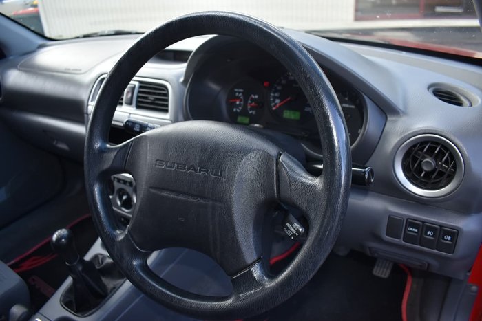 2003 Subaru Impreza RV S MY03 4X4 Dual Range Red