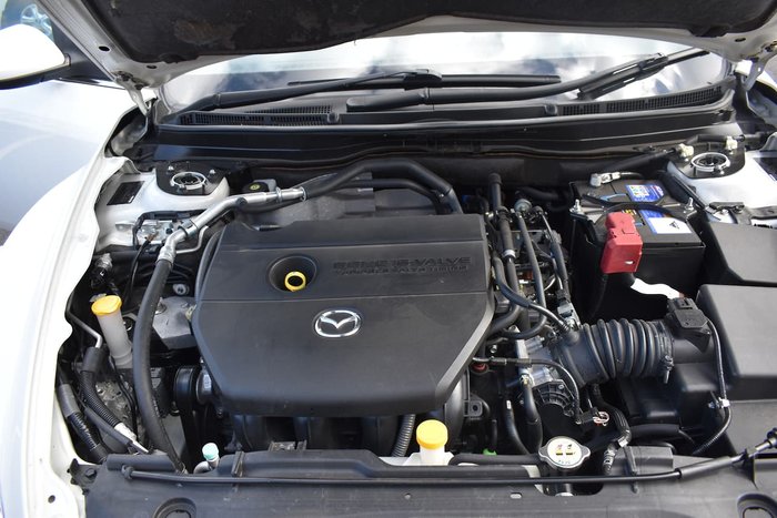 2011 Mazda 6 Touring GH Series 2 MY12 White