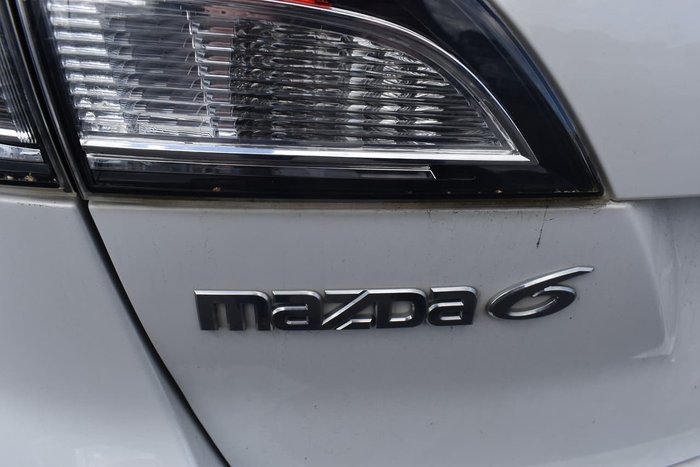 2011 Mazda 6 Touring GH Series 2 MY12 White