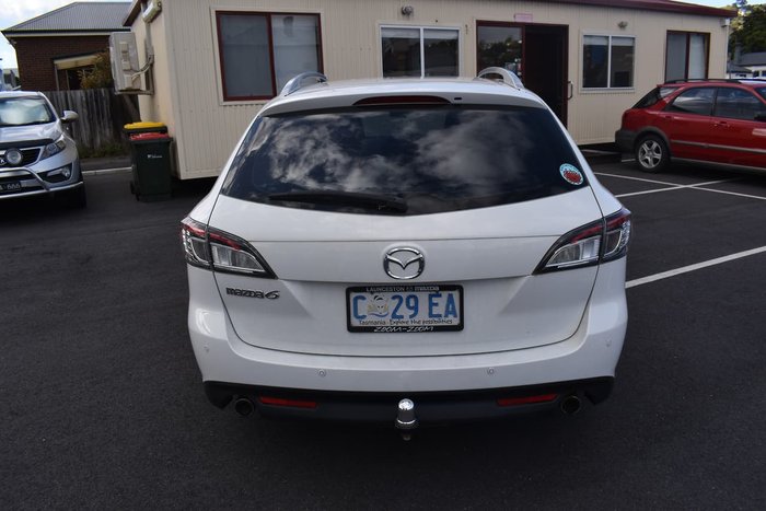 2011 Mazda 6 Touring GH Series 2 MY12 White