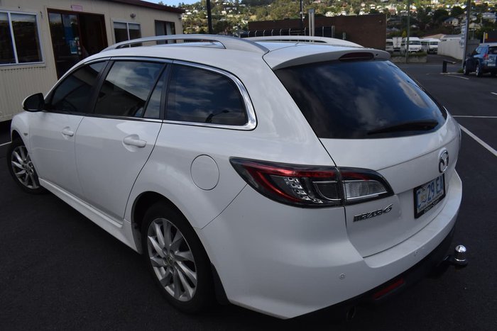 2011 Mazda 6 Touring GH Series 2 MY12 White