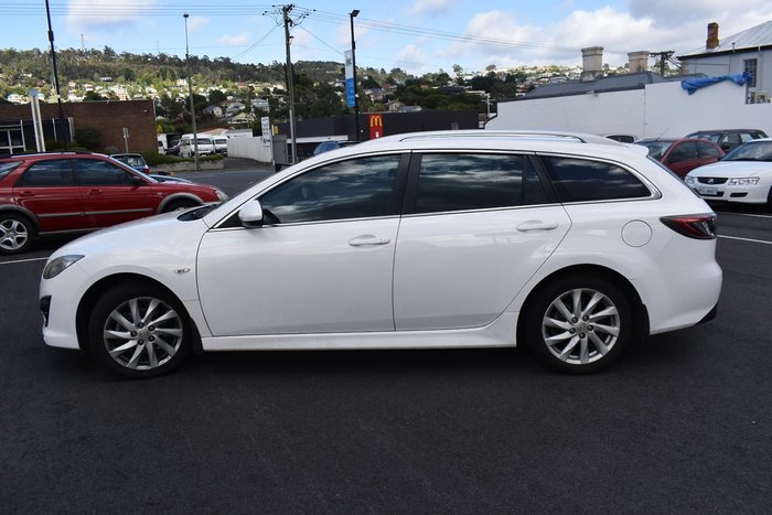 2011 Mazda 6 Touring GH Series 2 MY12 White