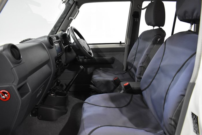 2017 Toyota Landcruiser GXL VDJ76R 4X4 Dual Range French Vanilla