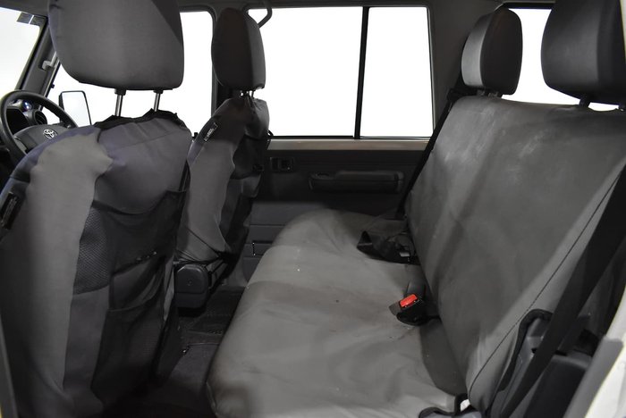 2017 Toyota Landcruiser GXL VDJ76R 4X4 Dual Range French Vanilla