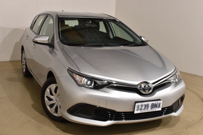 2015 Toyota Corolla Ascent ZRE182R Silver Pearl