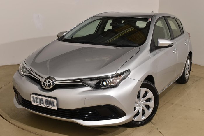 2015 Toyota Corolla Ascent ZRE182R Silver Pearl