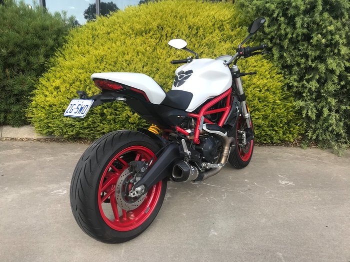 2018 DUCATI MONSTER 797 STAR WHITE-DARK ST White