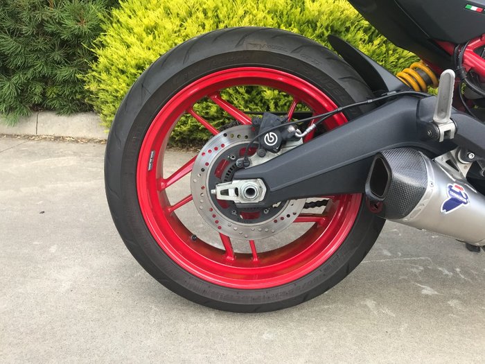 2018 DUCATI MONSTER 797 STAR WHITE-DARK ST White