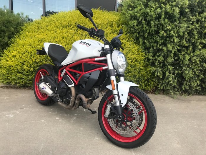2018 DUCATI MONSTER 797 STAR WHITE-DARK ST White