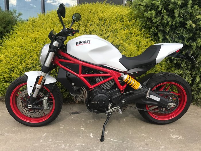2018 DUCATI MONSTER 797 STAR WHITE-DARK ST White