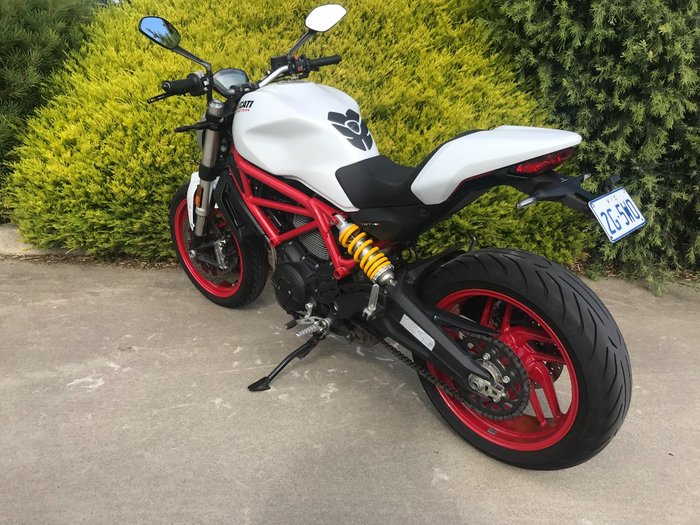 2018 DUCATI MONSTER 797 STAR WHITE-DARK ST White