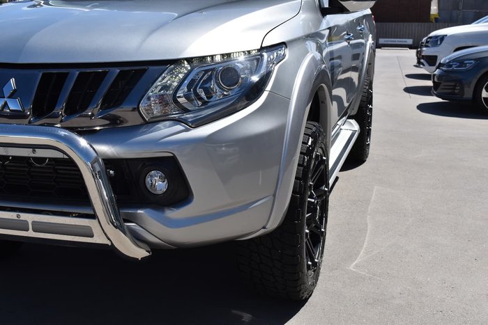 2018 Mitsubishi Triton Exceed MQ MY18 4X4 Dual Range Silver