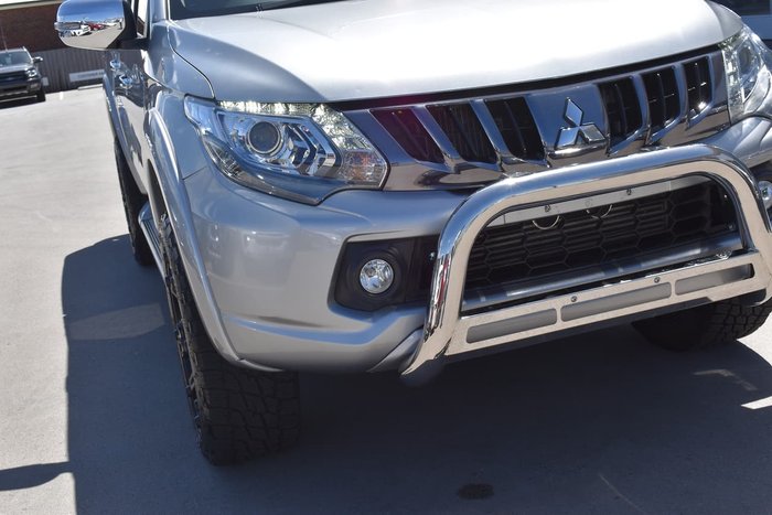 2018 Mitsubishi Triton Exceed MQ MY18 4X4 Dual Range Silver