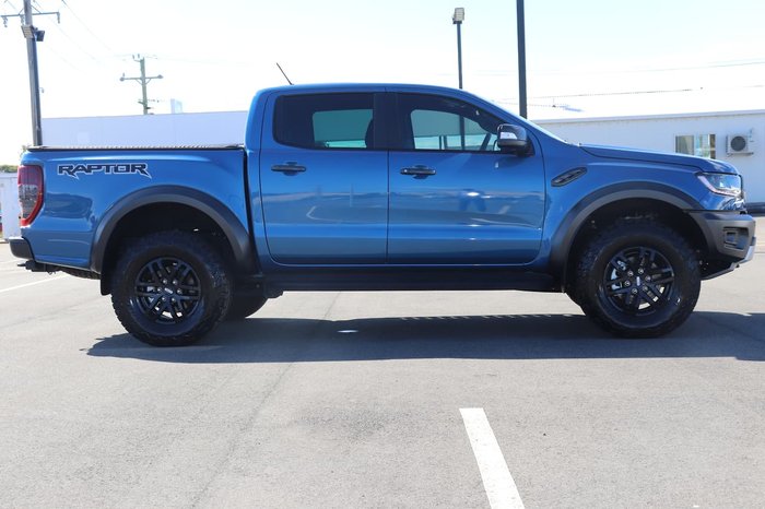 2020 Ford Ranger Raptor PX MkIII MY20.25 4X4 Dual Range Blue