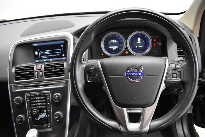 2013 Volvo XC60 D5 R-Design MY13 Four Wheel Drive Black Sapphire