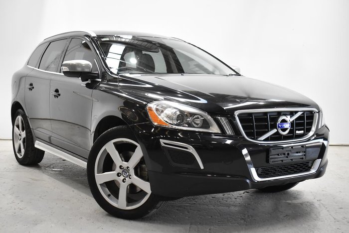 2013 Volvo XC60 D5 R-Design MY13 Four Wheel Drive Black Sapphire