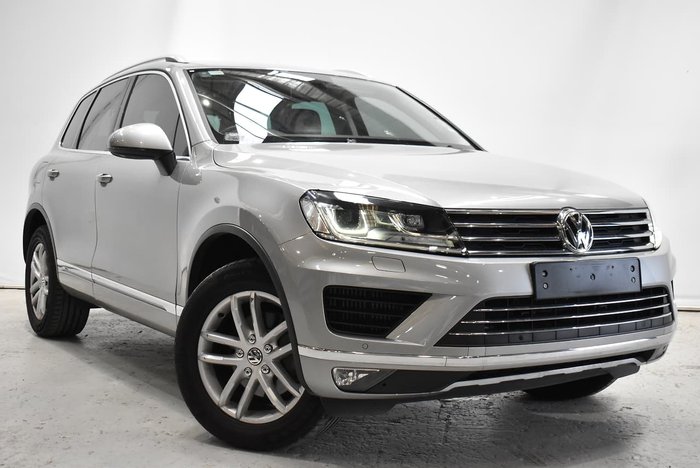 2016 Volkswagen Touareg 150TDI Element 7P MY16 Four Wheel Drive Canyon Grey