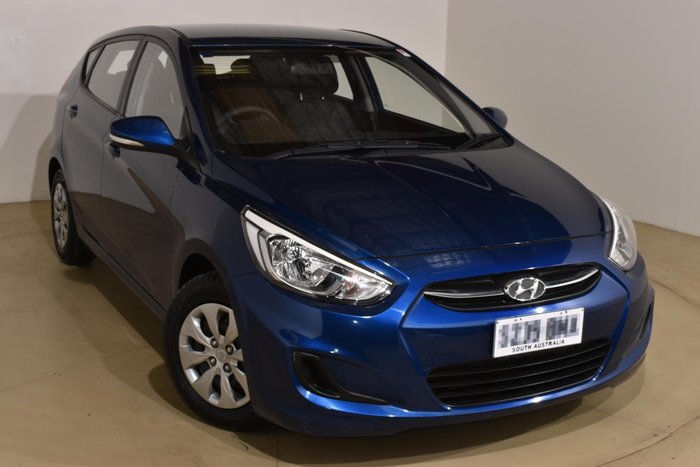 2016 Hyundai Accent Active RB4 MY16 Dazzling Blue