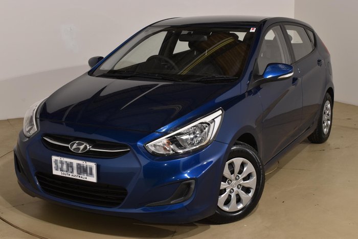 2016 Hyundai Accent Active RB4 MY16 Dazzling Blue