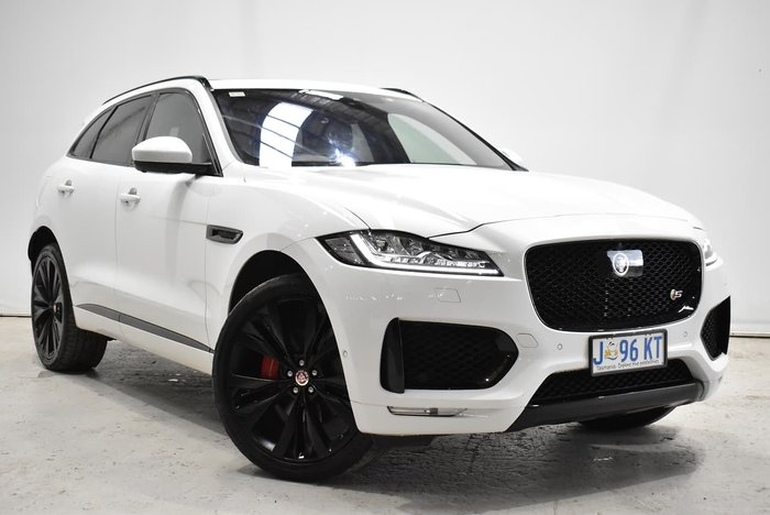 2016 Jaguar F-PACE 30d S X761 MY17 Four Wheel Drive White
