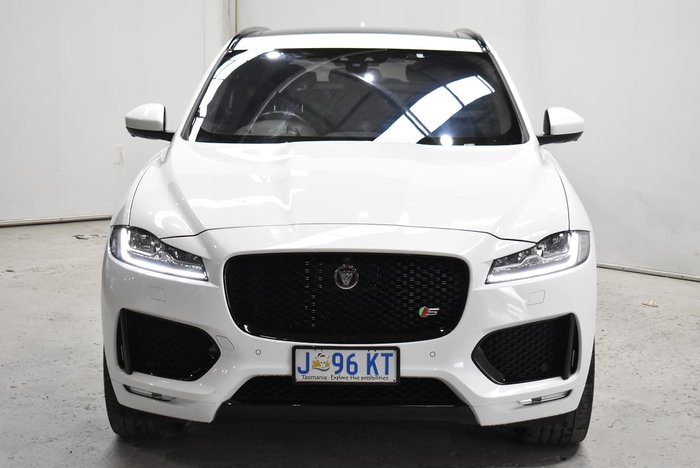 2016 Jaguar F-PACE 30d S X761 MY17 Four Wheel Drive White
